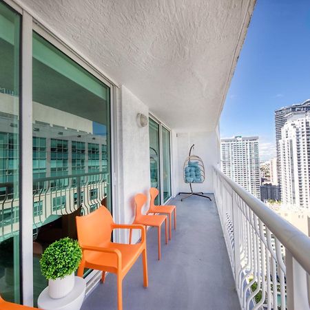 Oceanside Penthouse Apartment In Brickell Miami, Pool, Free Parking Buitenkant foto