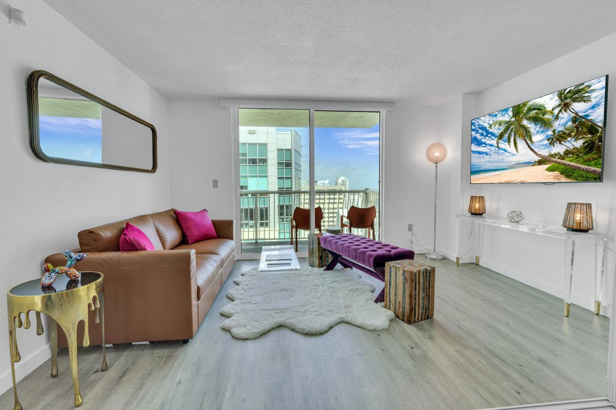 Oceanside Penthouse Apartment In Brickell Miami, Pool, Free Parking Buitenkant foto