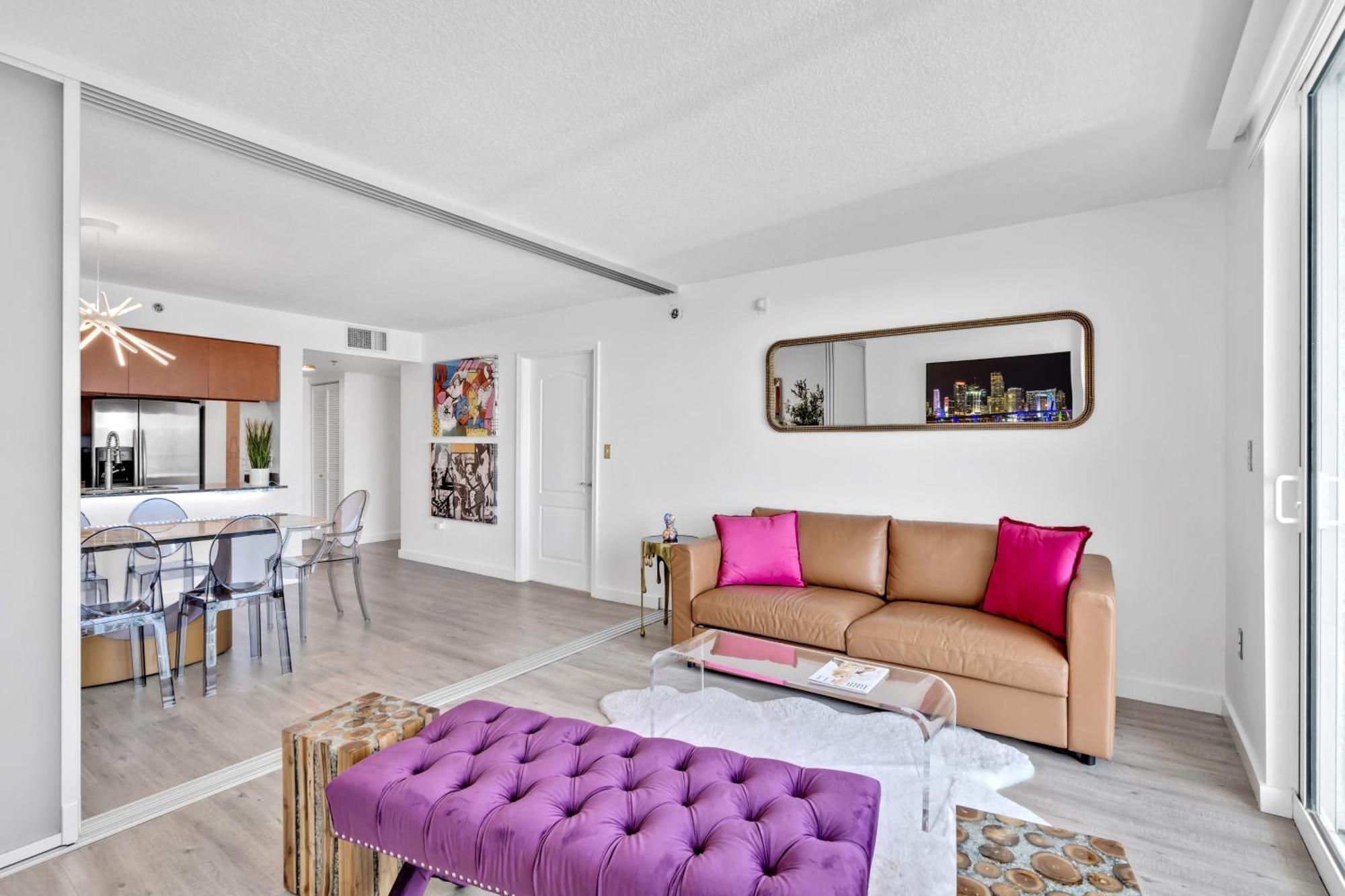 Oceanside Penthouse Apartment In Brickell Miami, Pool, Free Parking Buitenkant foto