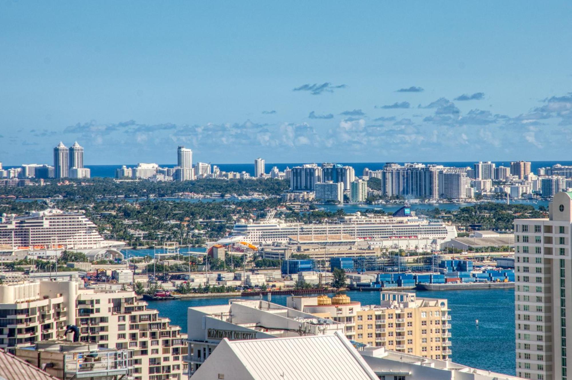 Oceanside Penthouse Apartment In Brickell Miami, Pool, Free Parking Buitenkant foto