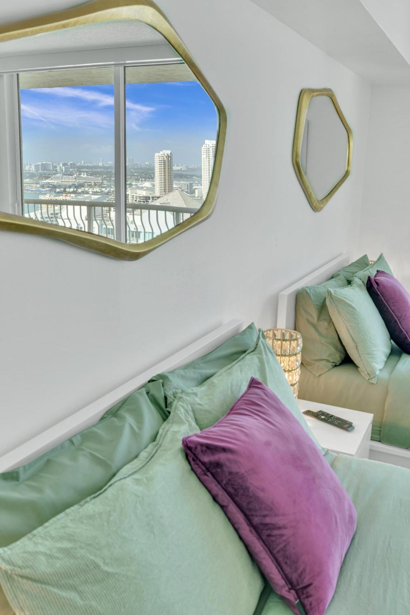 Oceanside Penthouse Apartment In Brickell Miami, Pool, Free Parking Buitenkant foto
