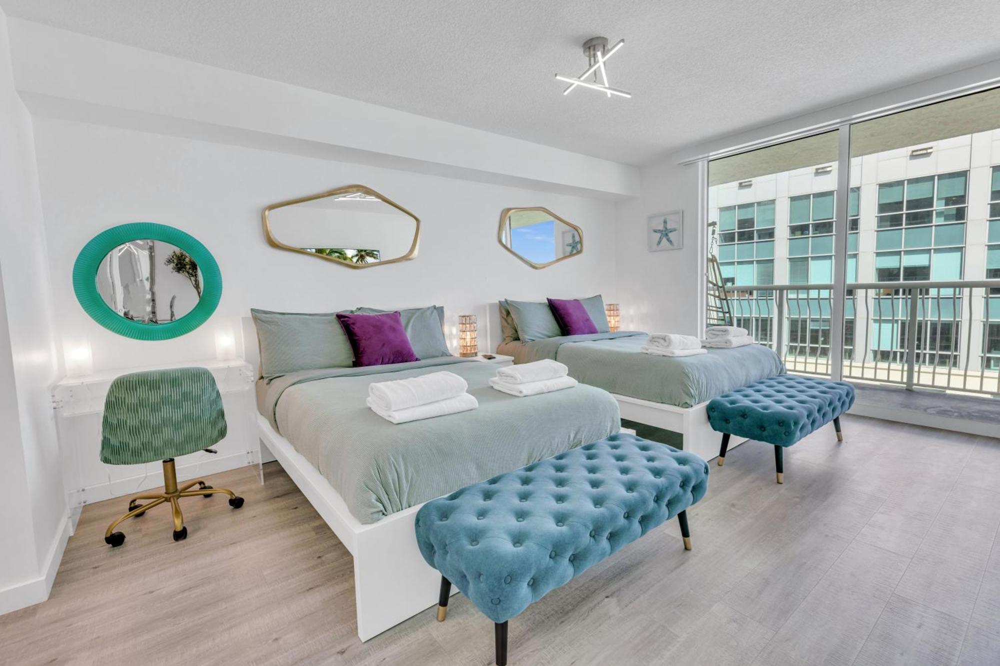 Oceanside Penthouse Apartment In Brickell Miami, Pool, Free Parking Buitenkant foto