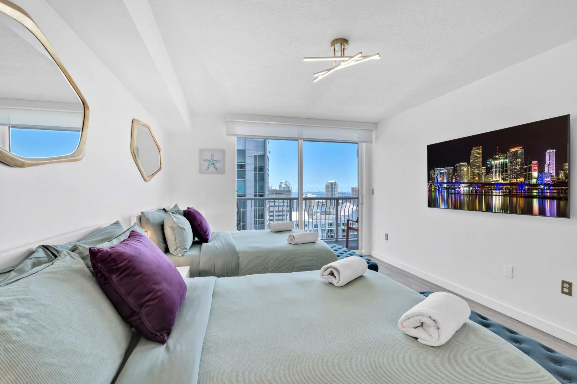 Oceanside Penthouse Apartment In Brickell Miami, Pool, Free Parking Buitenkant foto