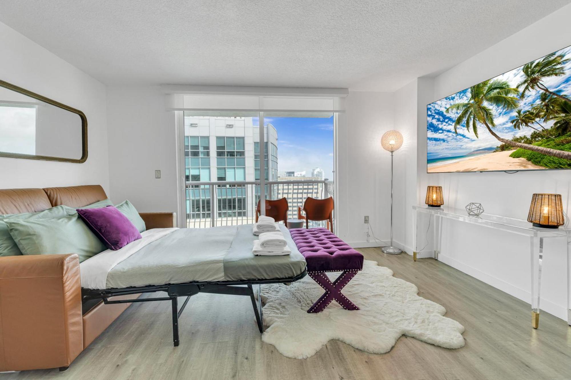 Oceanside Penthouse Apartment In Brickell Miami, Pool, Free Parking Buitenkant foto