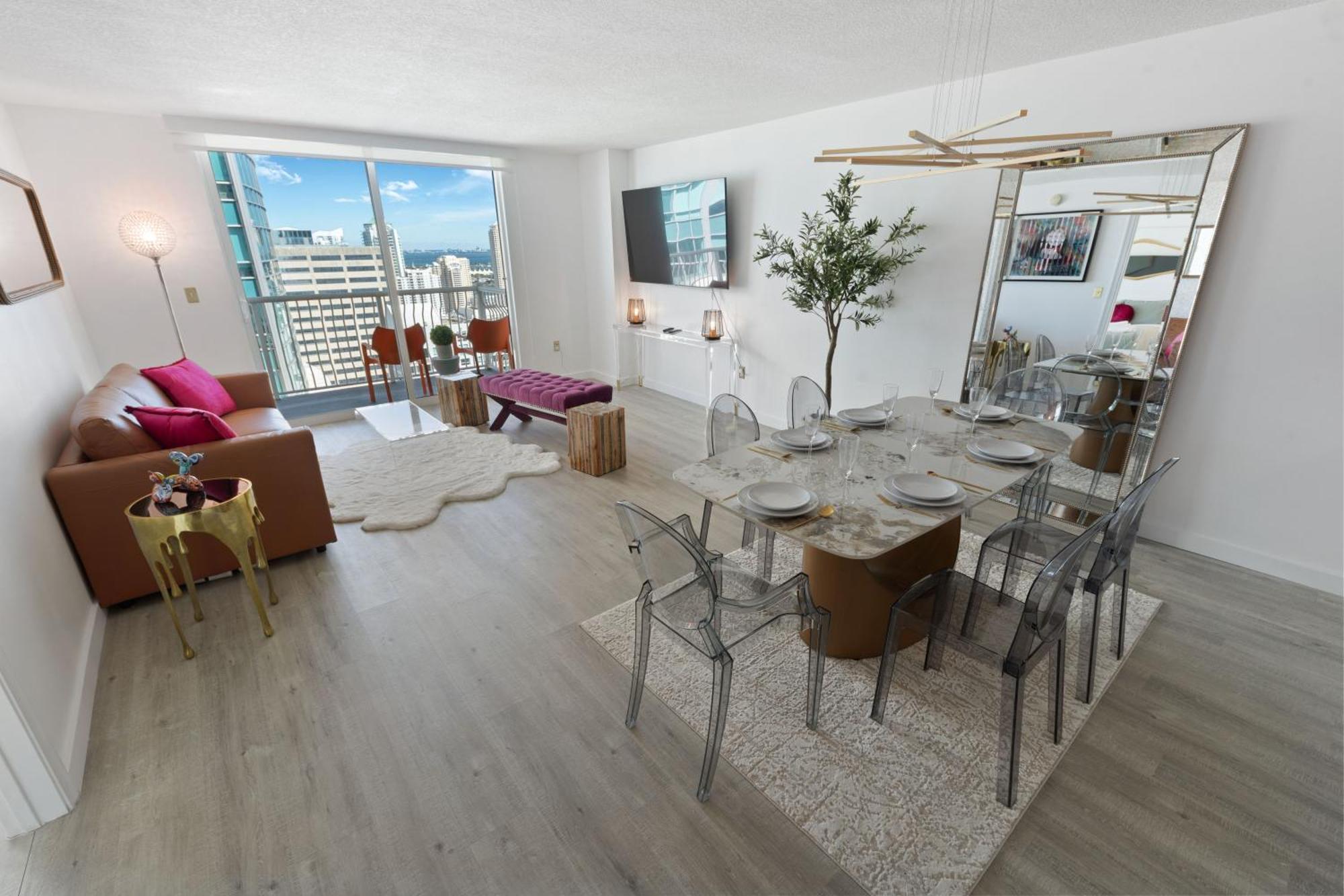 Oceanside Penthouse Apartment In Brickell Miami, Pool, Free Parking Buitenkant foto