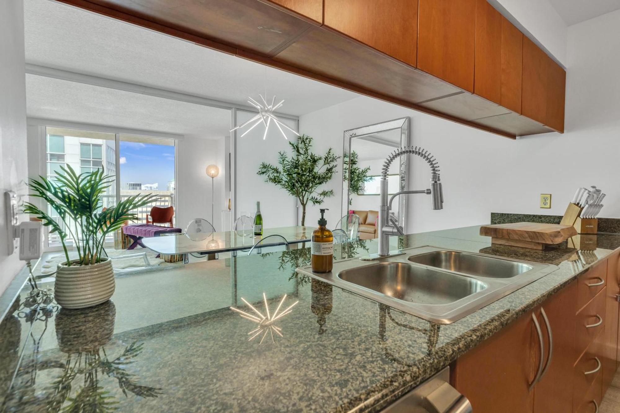 Oceanside Penthouse Apartment In Brickell Miami, Pool, Free Parking Buitenkant foto