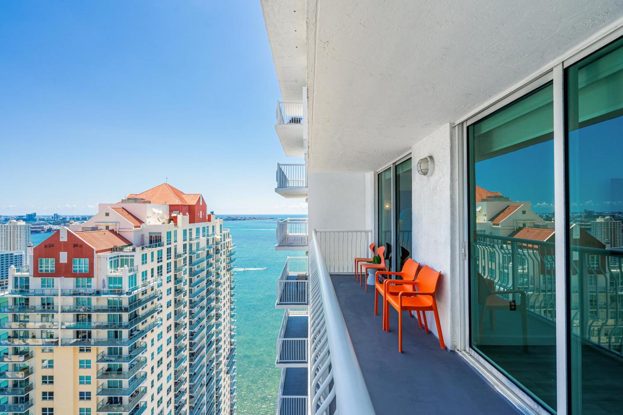Oceanside Penthouse Apartment In Brickell Miami, Pool, Free Parking Buitenkant foto