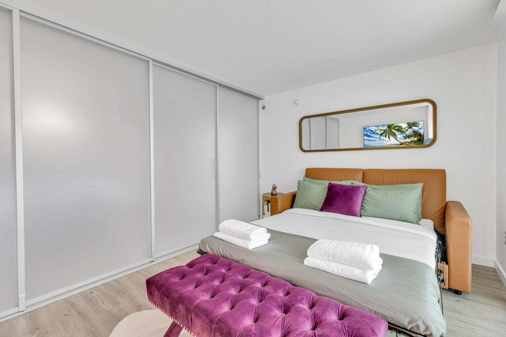 Oceanside Penthouse Apartment In Brickell Miami, Pool, Free Parking Buitenkant foto