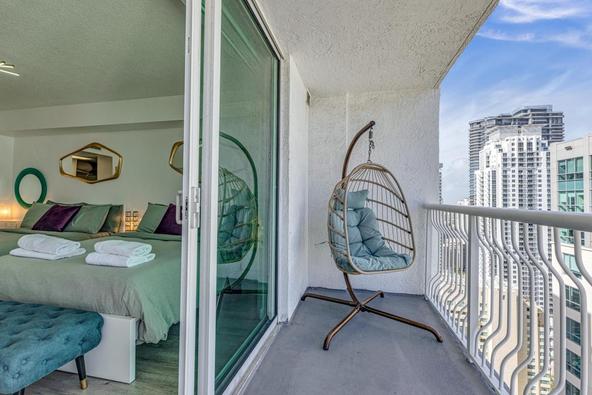 Oceanside Penthouse Apartment In Brickell Miami, Pool, Free Parking Buitenkant foto