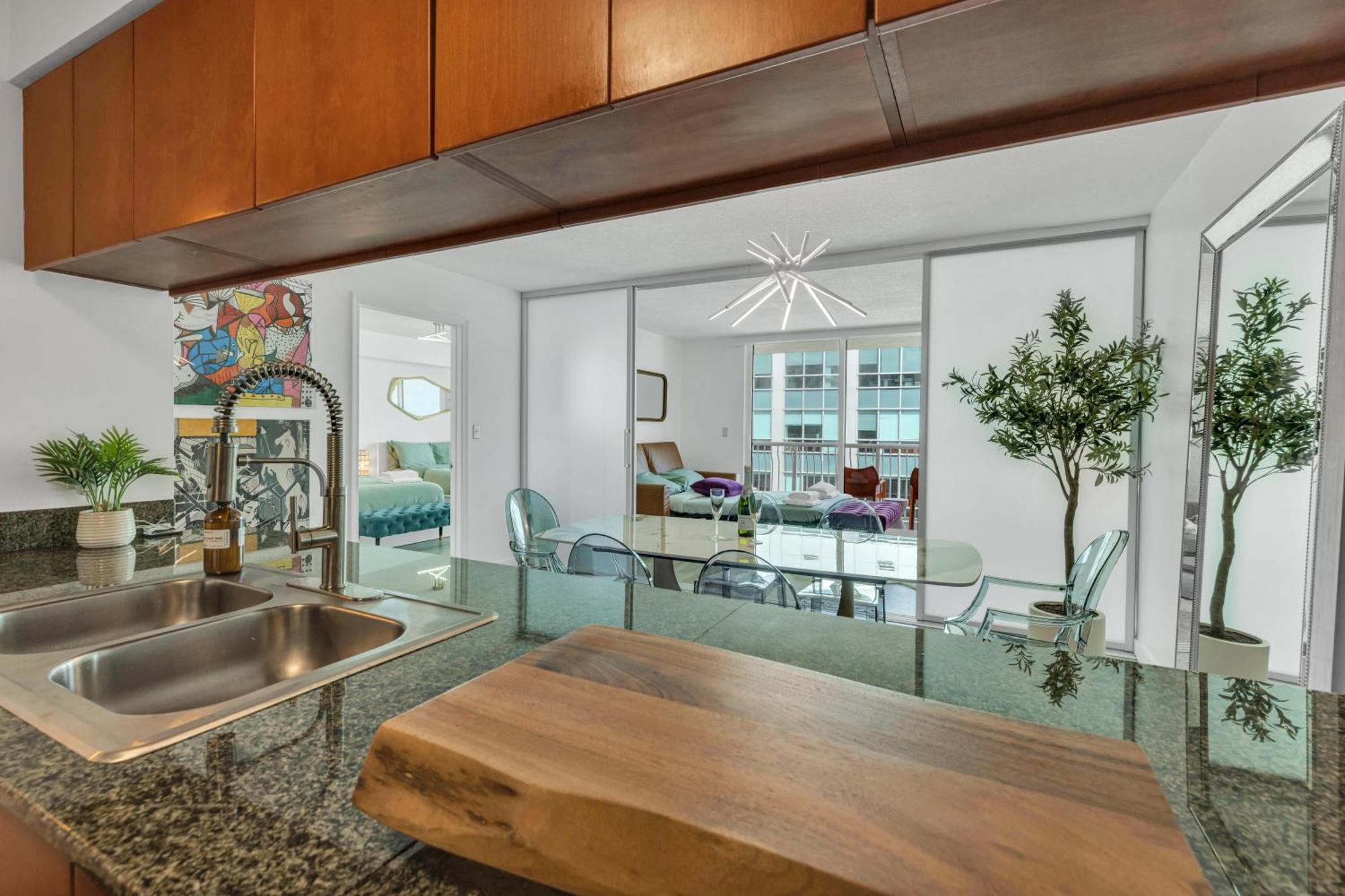Oceanside Penthouse Apartment In Brickell Miami, Pool, Free Parking Buitenkant foto