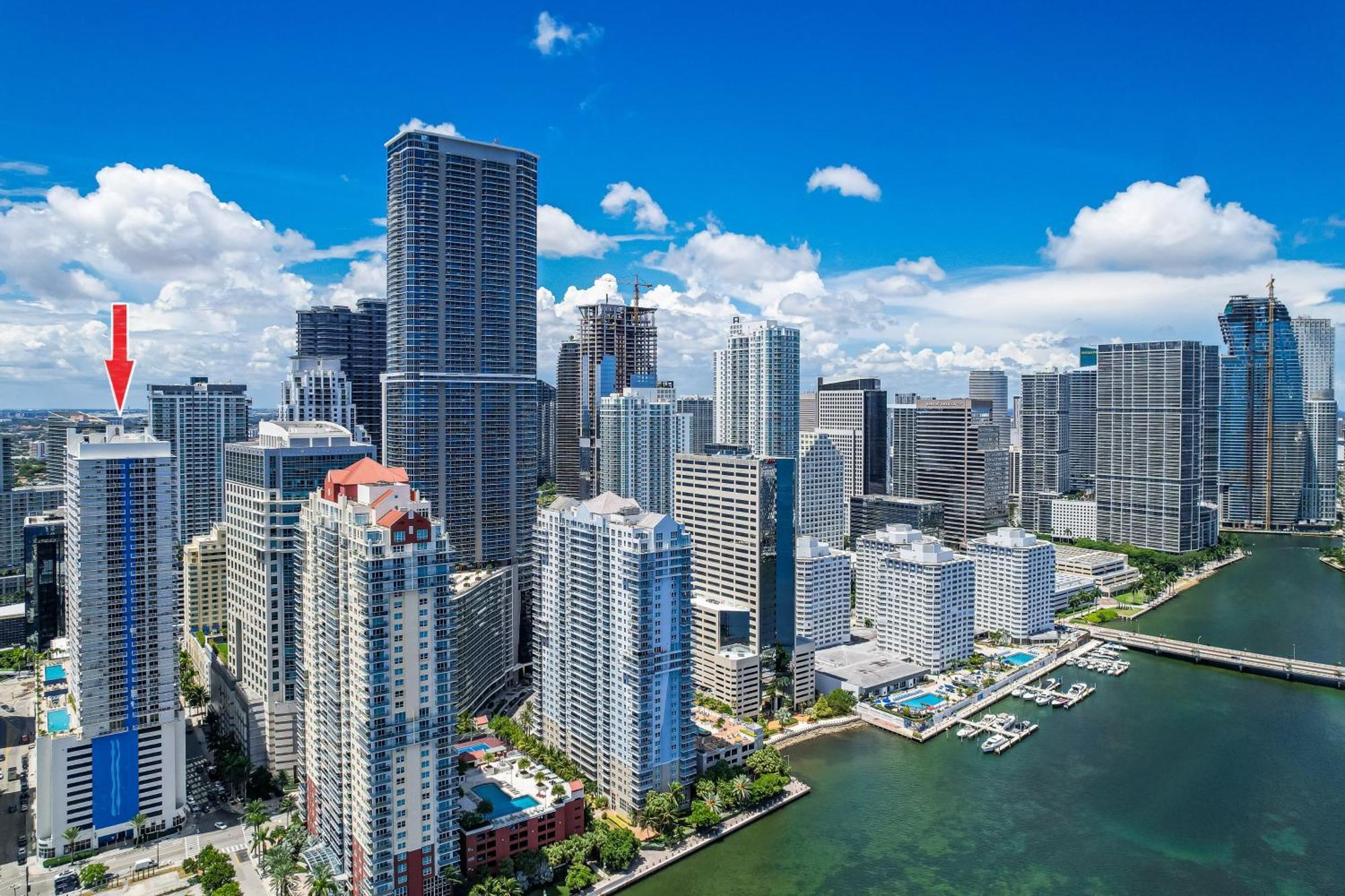 Oceanside Penthouse Apartment In Brickell Miami, Pool, Free Parking Buitenkant foto