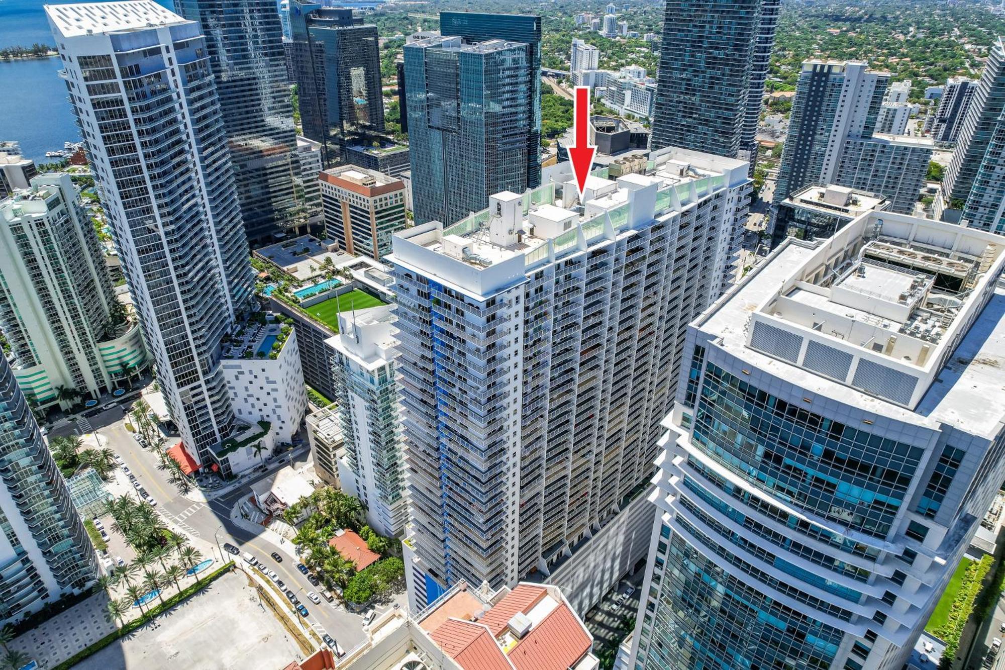 Oceanside Penthouse Apartment In Brickell Miami, Pool, Free Parking Buitenkant foto