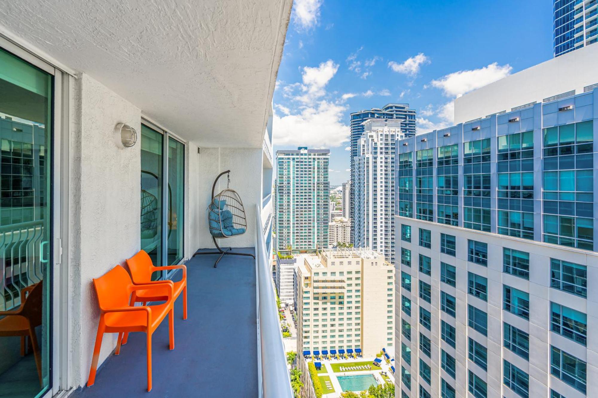 Oceanside Penthouse Apartment In Brickell Miami, Pool, Free Parking Buitenkant foto