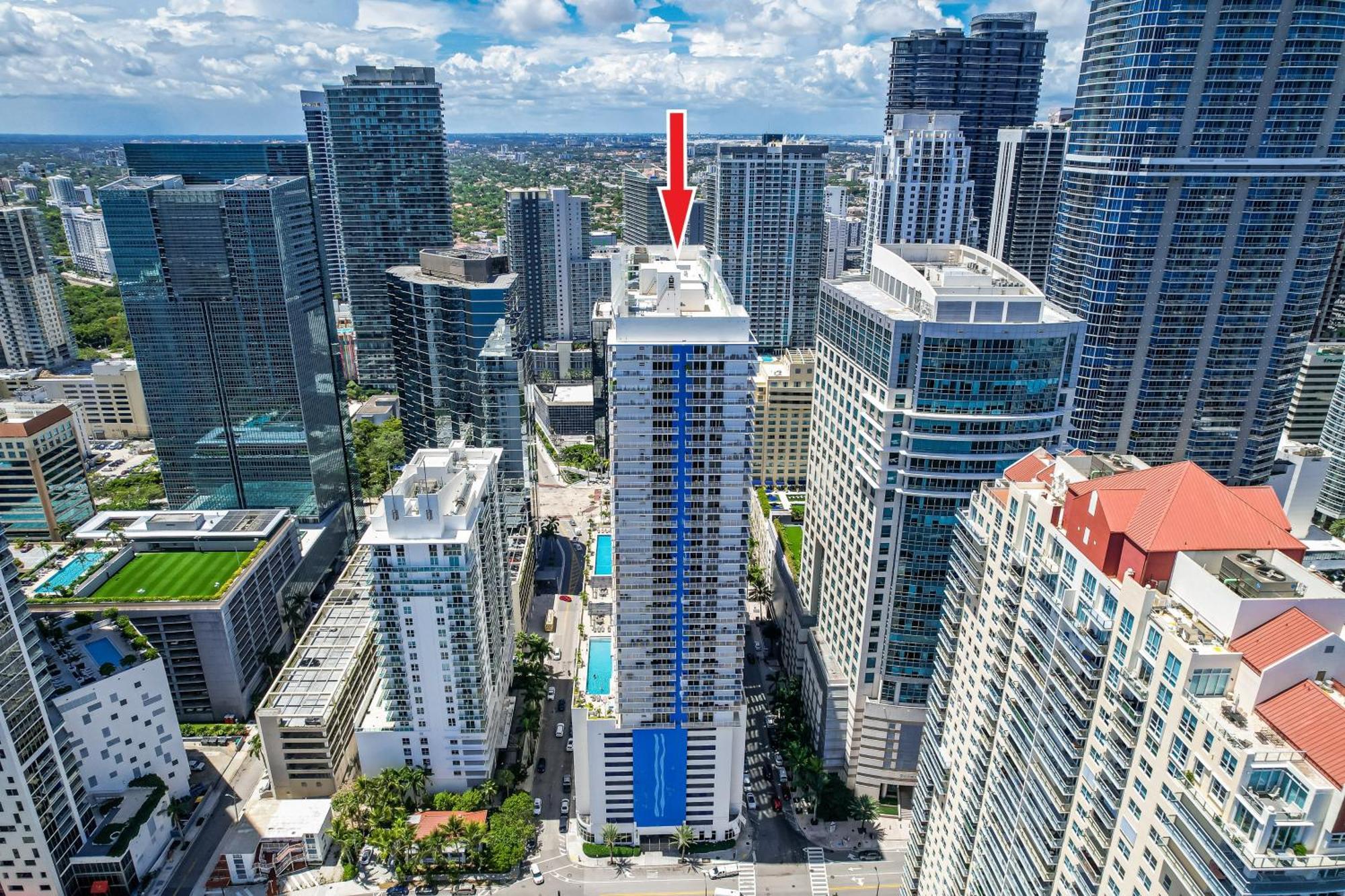 Oceanside Penthouse Apartment In Brickell Miami, Pool, Free Parking Buitenkant foto